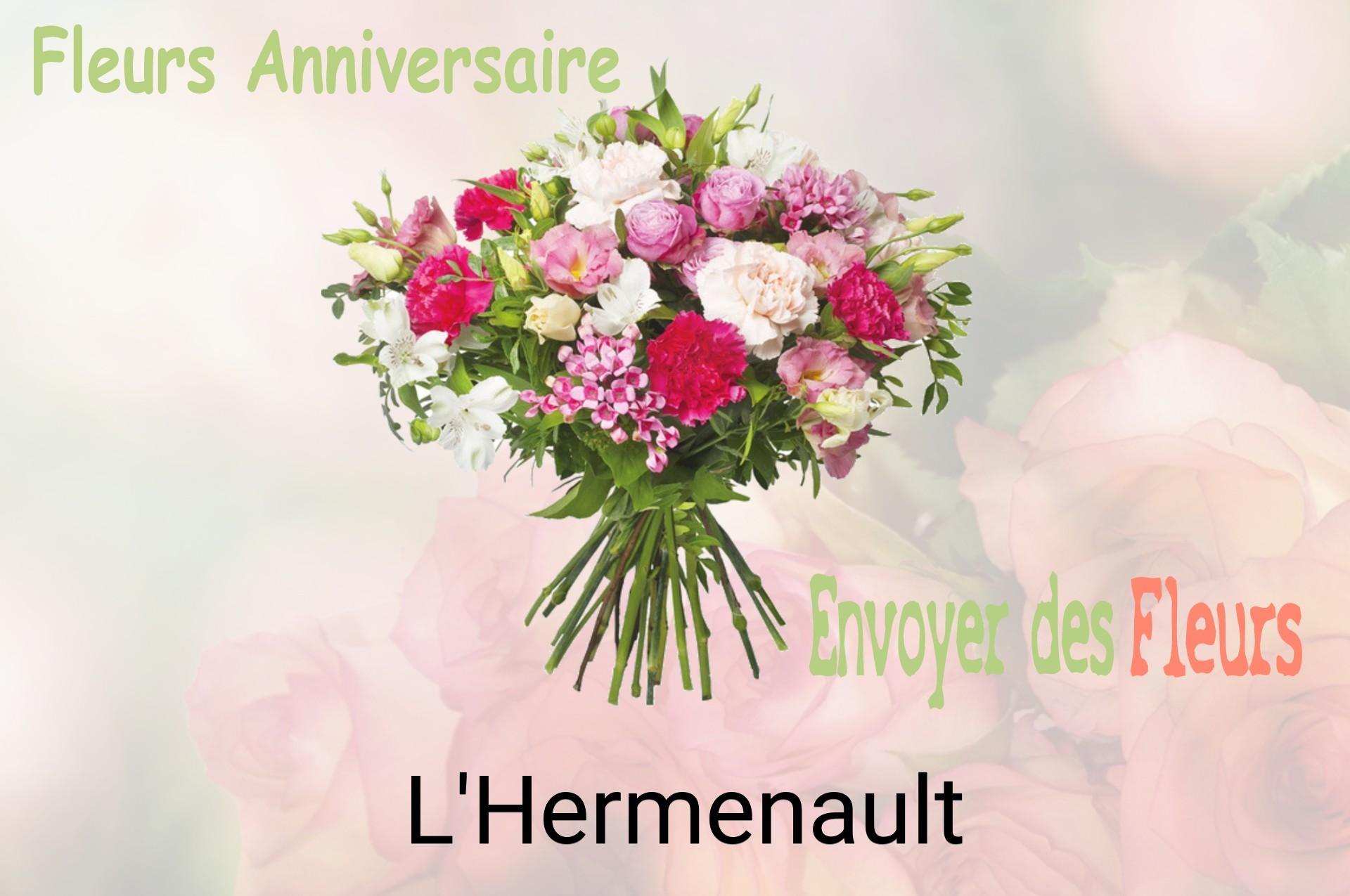Bouquet de fleurs d’anniversaire livré à L'Hermenault
